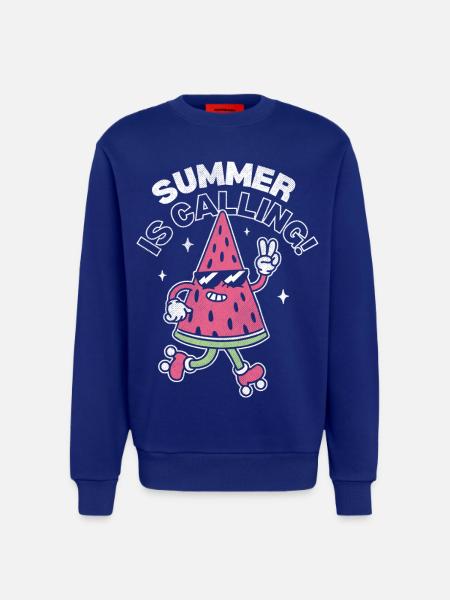 Summer is Calling - Sweatshirt - made by SPREAD - Iconic Blue