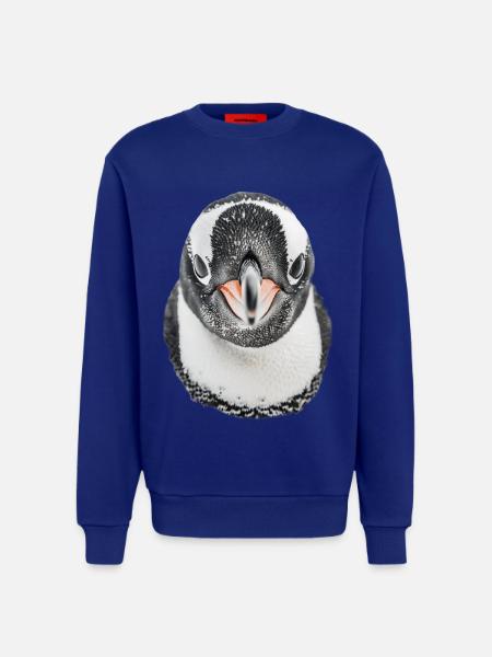 Penguin - Sweatshirt - made by SPREAD - Iconic Blue