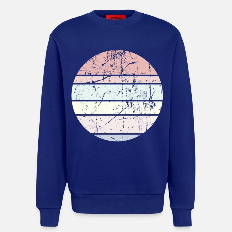 Background Pastel Circle - Sweatshirt - made by SPREAD  - Iconic Blue