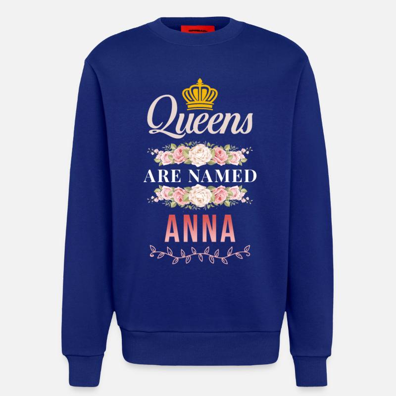 Anna Spruch Geschenk - Sweatshirt - made by SPREAD - Iconic Blue