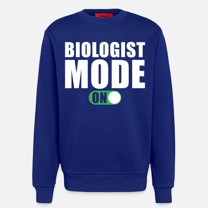 Biologe Modus An - Sweatshirt - made by SPREAD - Iconic Blue