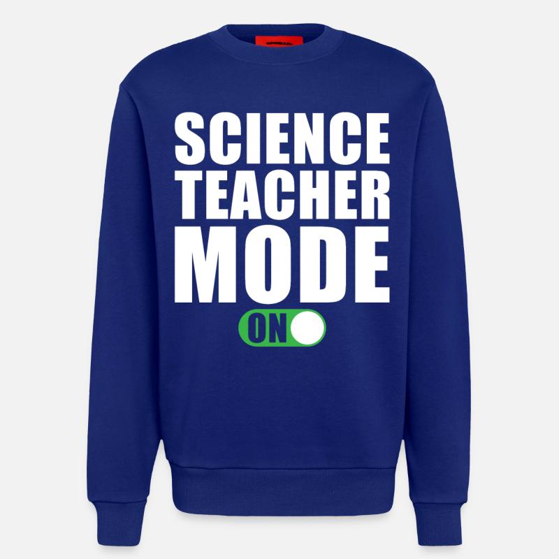 Mode Professeur de sciences An - Sweat bio décontracté fabriqué en UE - Iconic Blue
