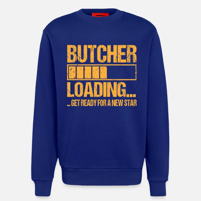 Metzger loading Metzger Ausbildung - Sweatshirt - made by SPREAD - Iconic Blue