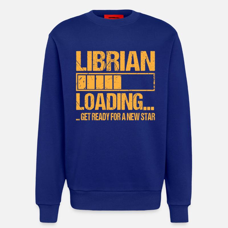 Librarian loading Librarian Training - Sweatshirt - made by SPREAD  - Iconic Blue