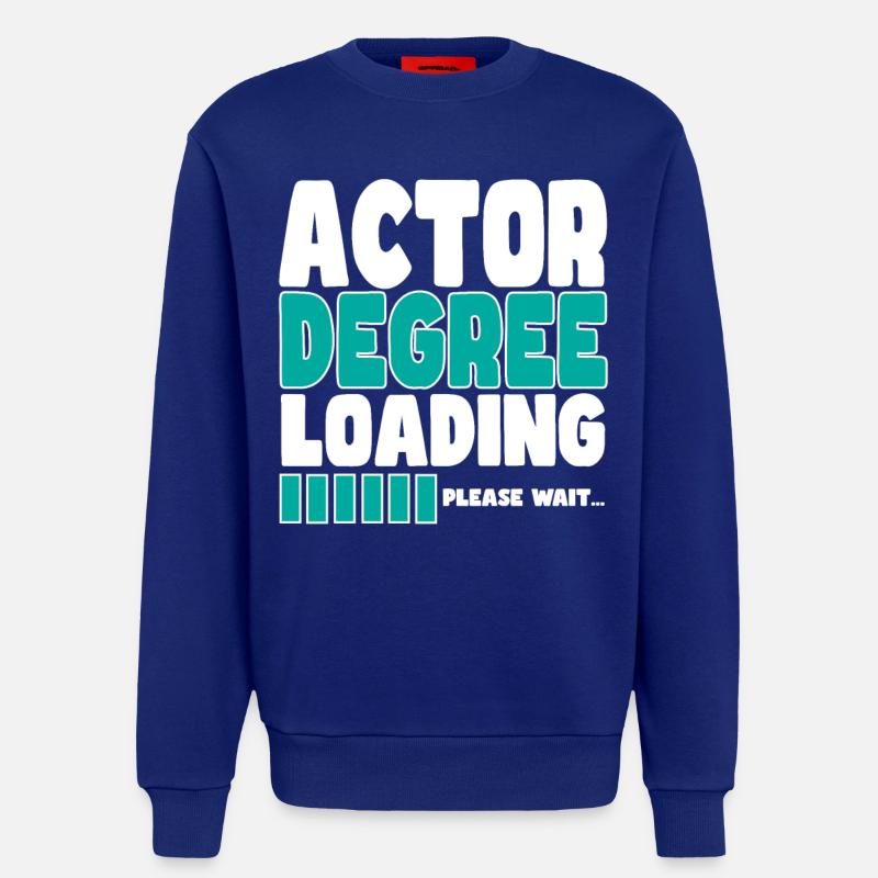 Actor invites training - Sweatshirt - made by SPREAD  - Iconic Blue