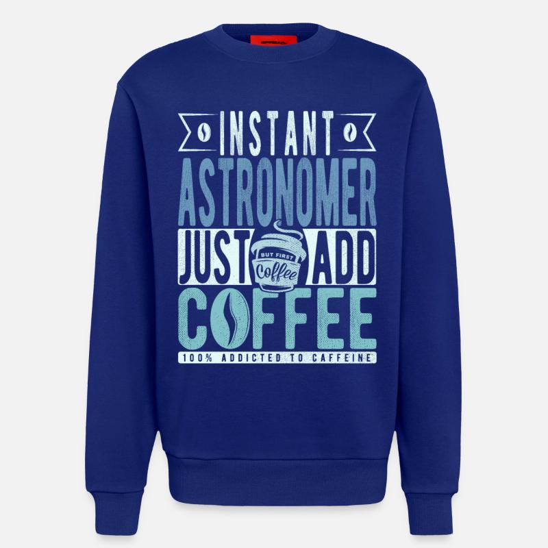 Buchalter Kaffee Spruch - Sweatshirt - made by SPREAD - Iconic Blue