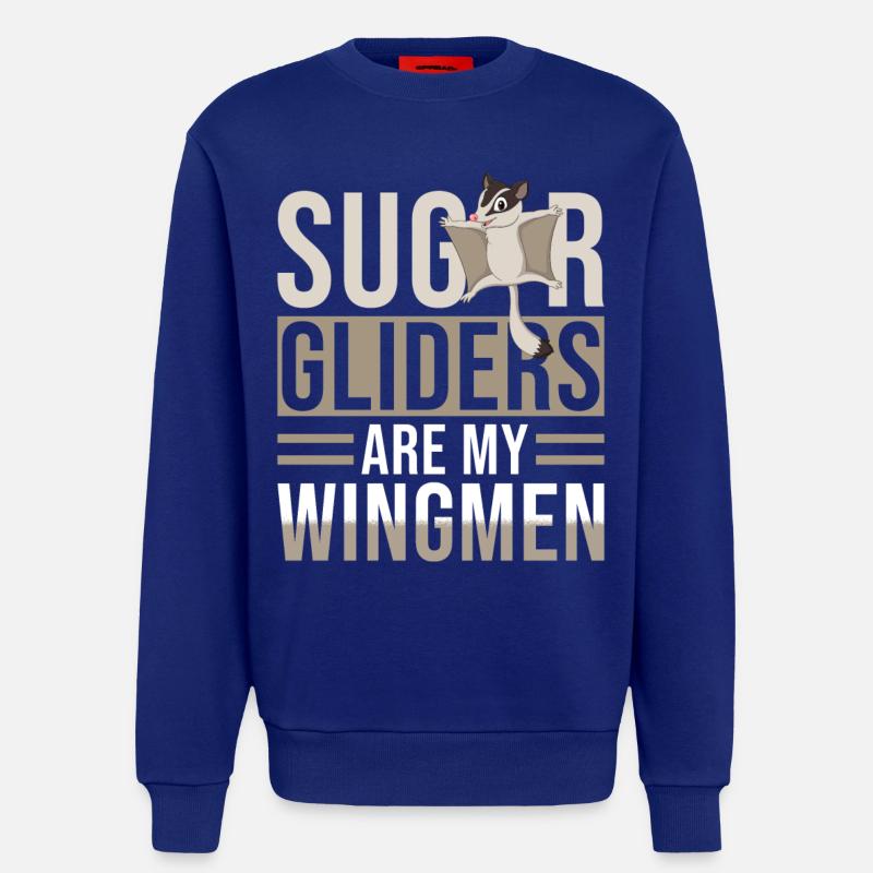 Sugar Glider Spruch - Sweatshirt - made by SPREAD  - Iconic Blue