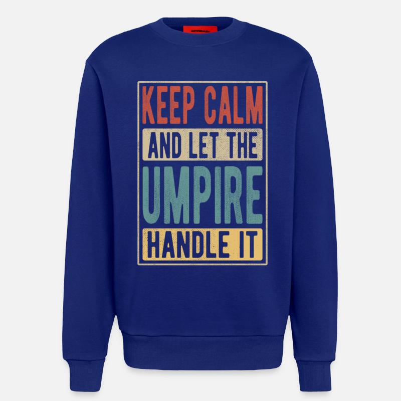 Schiedsrichter Retro Geschenk - Sweatshirt - made by SPREAD  - Iconic Blue
