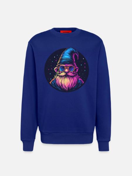Space Dwarf Retro Look - Sweatshirt - made by SPREAD  - Iconic Blue