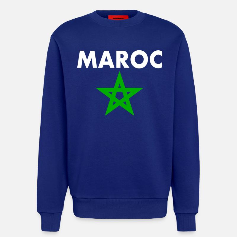 Marokko - Sweatshirt - made by SPREAD  - Iconic Blue