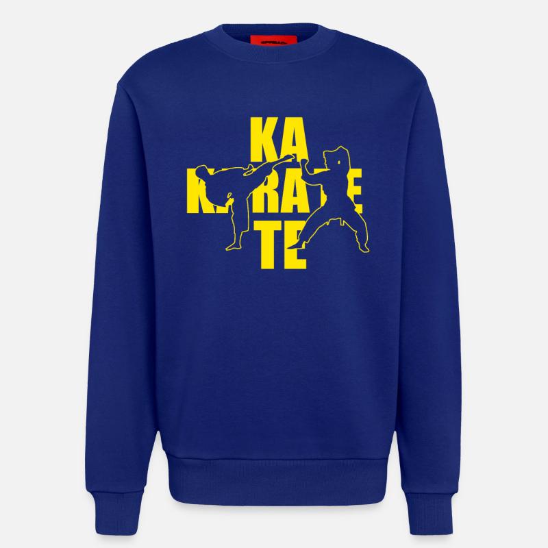 Karate - Sweatshirt - made by SPREAD  - Iconic Blue