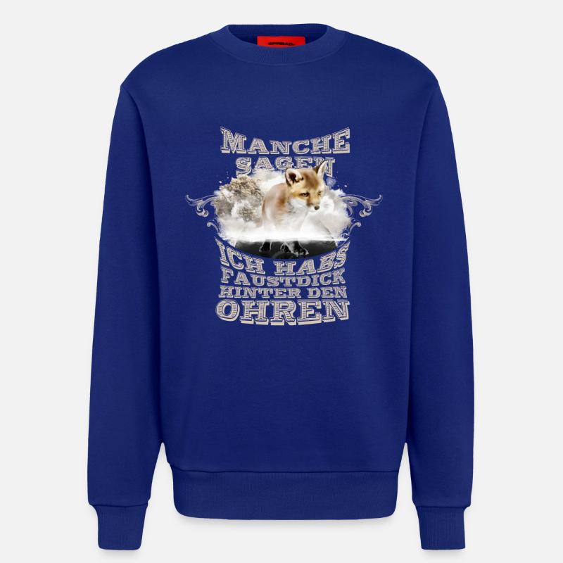 fuchs faustdick bengel - Sweatshirt - made by SPREAD  - Iconic Blue