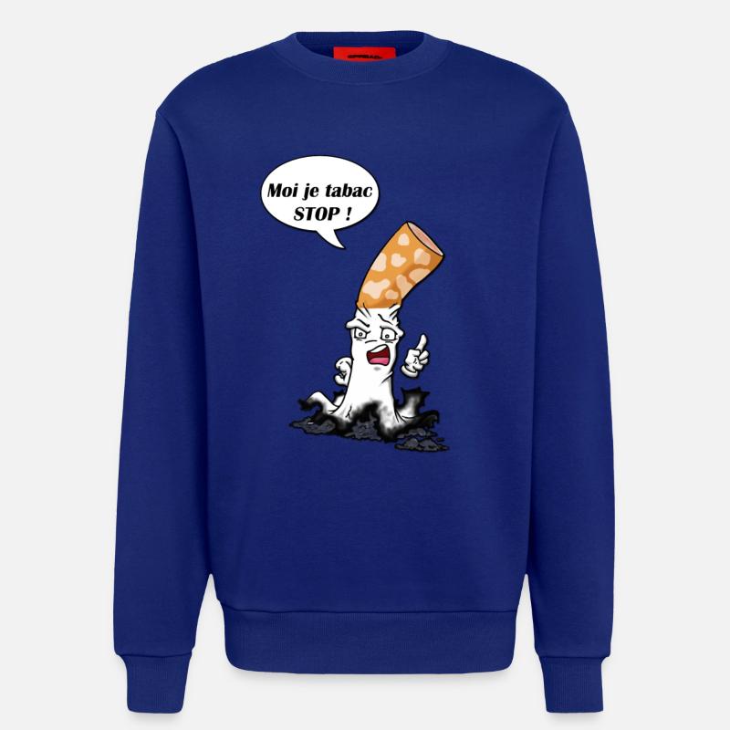 Zigarettentyp 4 - Sweatshirt - made by SPREAD  - Iconic Blue