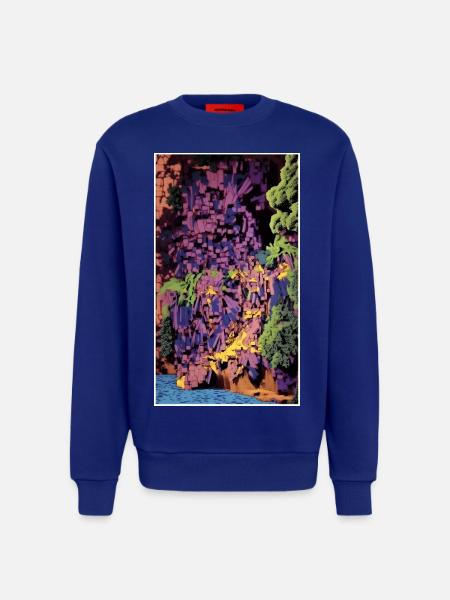 1990 Coast - Sweatshirt - made by SPREAD  - Iconic Blue
