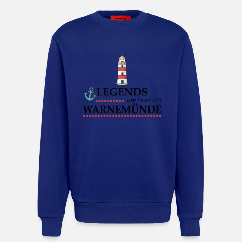 Warnemünde - Sweatshirt - made by SPREAD - Iconic Blue