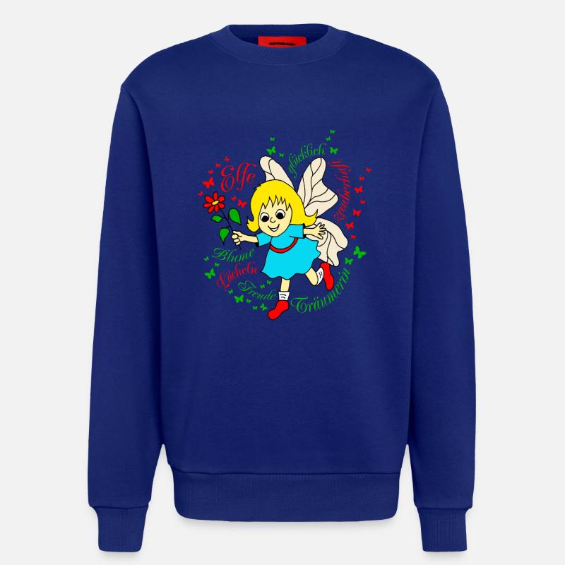 Elfe Traeumer in Rot - Sweatshirt - made by SPREAD  - Iconic Blue