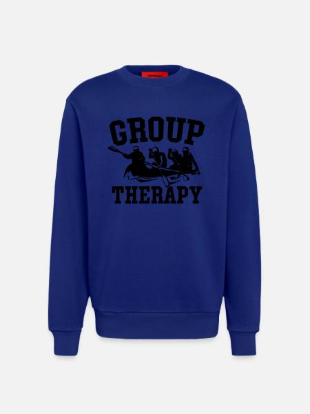 Group Therapy Rafting Adventure - Sweatshirt - made by SPREAD  - Iconic Blue