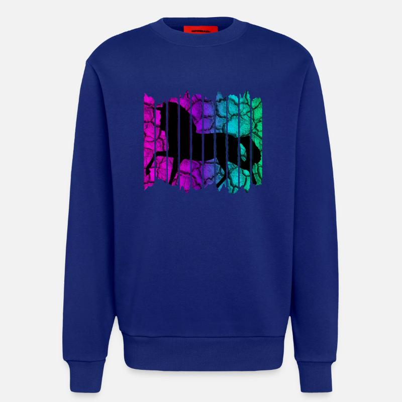 Pferd - Sweatshirt - made by SPREAD  - Iconic Blue