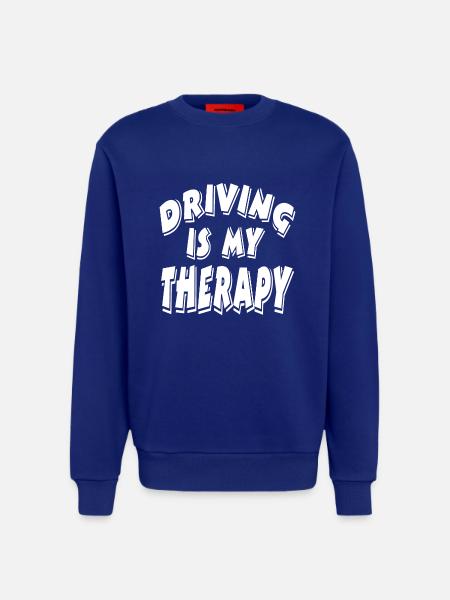 Car - Sweatshirt - made by SPREAD  - Iconic Blue