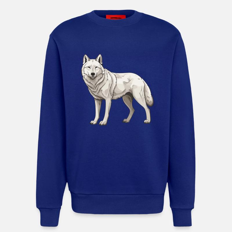 Wolf Tier - Sweatshirt - made by SPREAD  - Iconic Blue