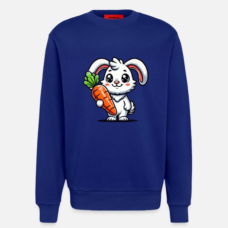 Rabbit Rabbit Comic - Sweatshirt - made by SPREAD  - Iconic Blue