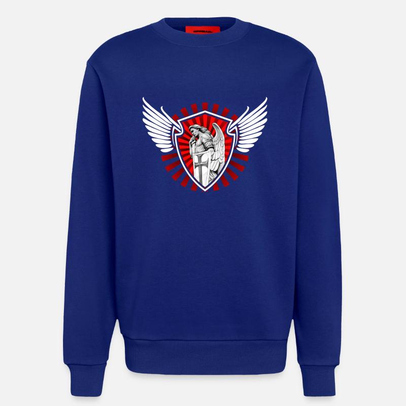 Schutzengel - Sweatshirt - made by SPREAD  - Iconic Blue