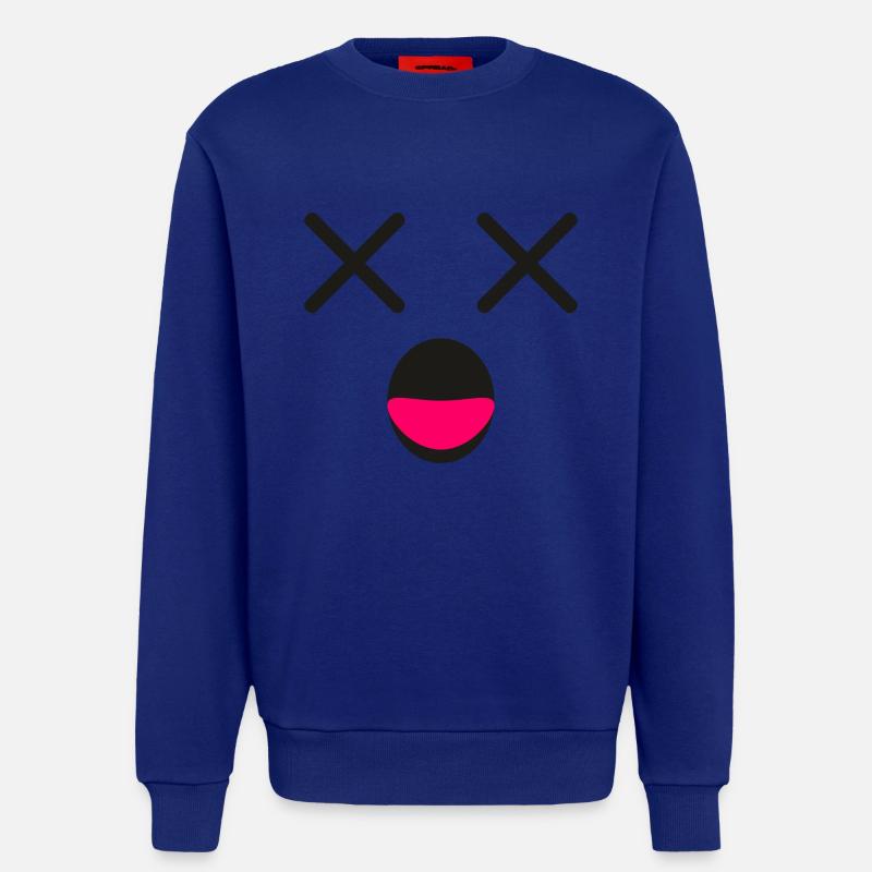 Visual expression - Sweatshirt - made by SPREAD  - Iconic Blue