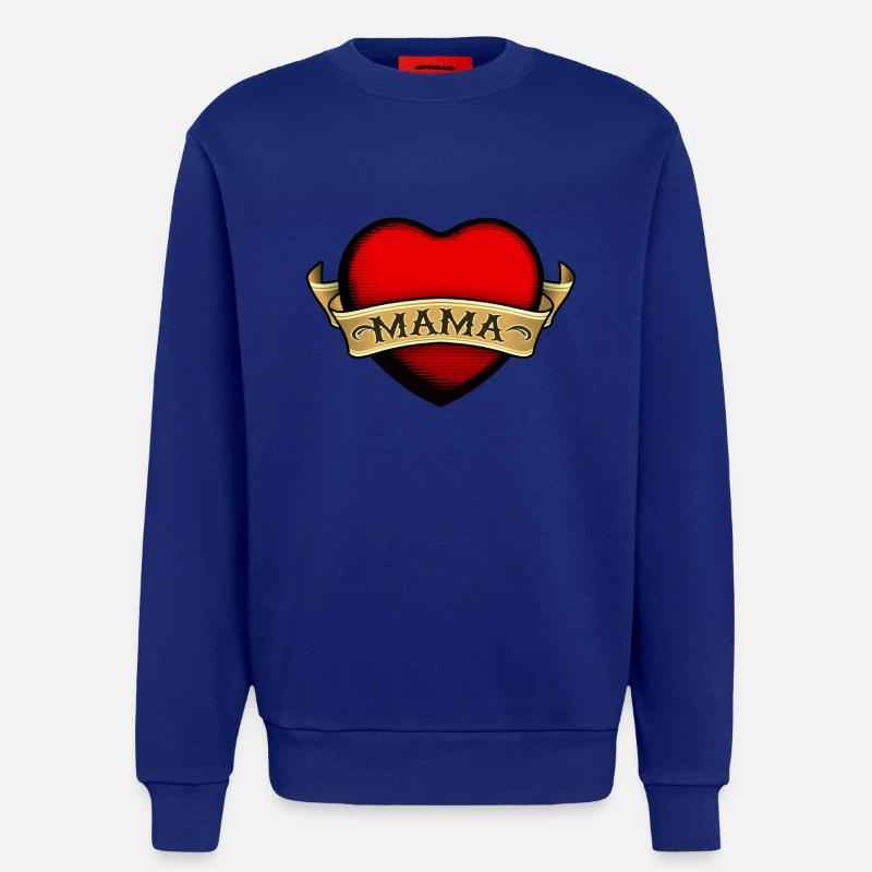 design mama mom mutter - Sweatshirt - made by SPREAD  - Iconic Blue