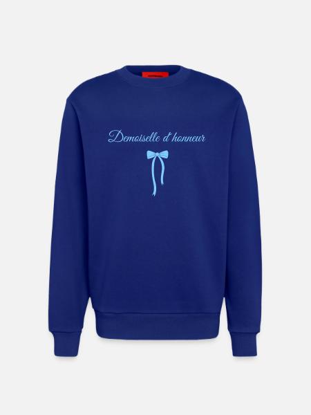 Blue Bow Bridesmaid - Sweatshirt - made by SPREAD  - Iconic Blue