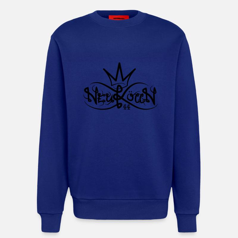 BERLIN NEUKÖLLN 44 KING - Sweatshirt - made by SPREAD  - Iconic Blue