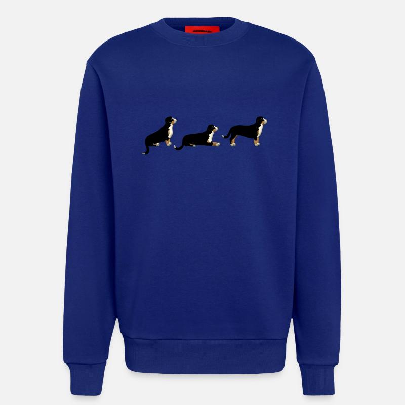 Sitz Platz Steh Entlebuch - Sweatshirt - made by SPREAD  - Iconic Blue
