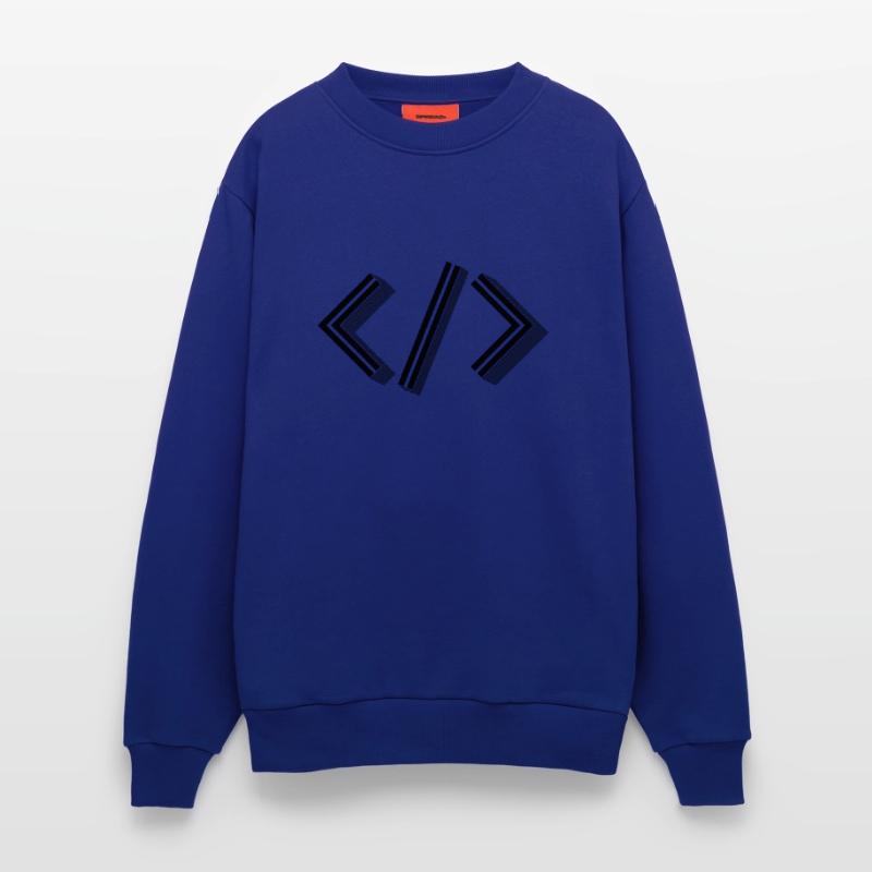 Retro Bracket's - Full Stack Developer HTML XML Sweatshirt - made by SPREAD 