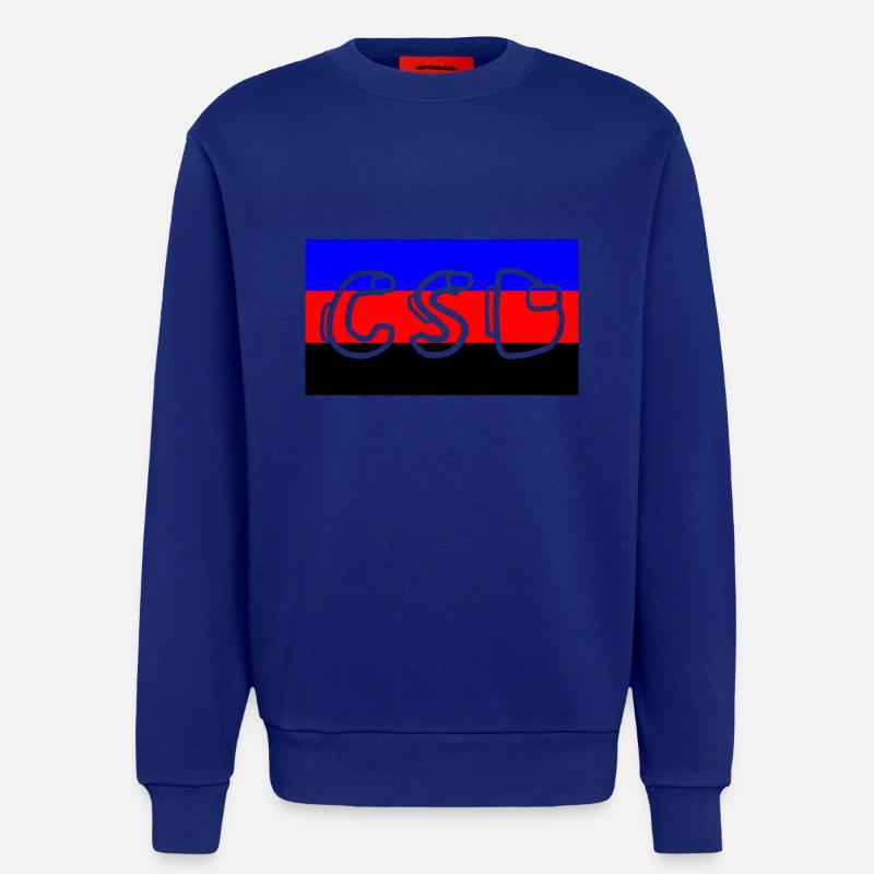 polyamor pride flag csd - Sweatshirt - made by SPREAD  - Iconic Blue