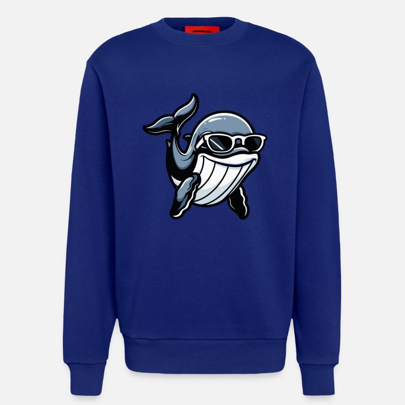 Wal Comic Cool - Sweatshirt - made by SPREAD  - Iconic Blue