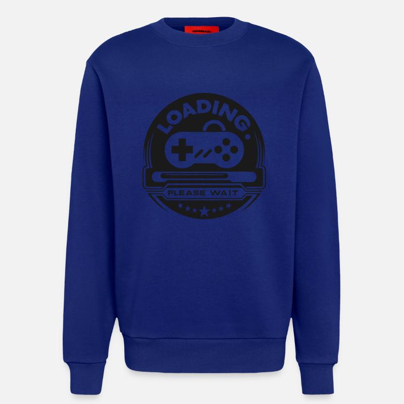 Loading Please Wait - Sweatshirt - made by SPREAD  - Iconic Blue