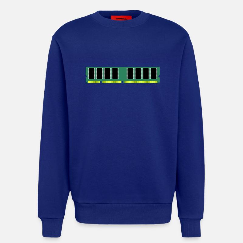 RAM Nerd Geschenkidee - Sweatshirt - made by SPREAD  - Iconic Blue