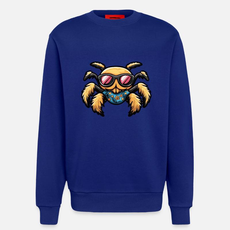 Tarantula Comic Cool Sommer - Sweatshirt - made by SPREAD  - Iconic Blue