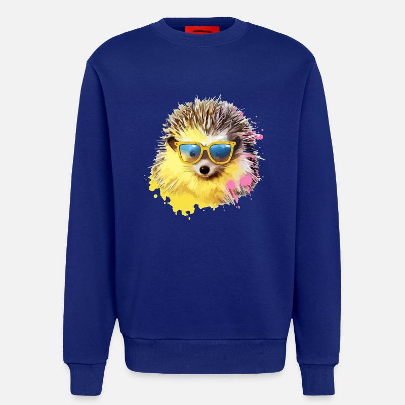 Zizo der Igel - Sweatshirt - made by SPREAD - Iconic Blue