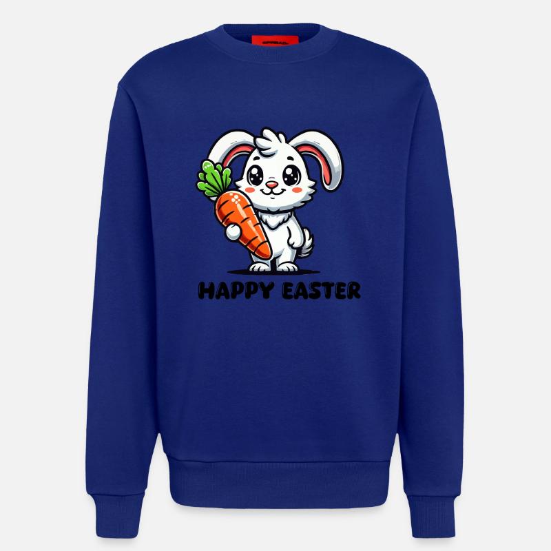 hase rabbit comic - Sweatshirt - made by SPREAD  - Iconic Blue