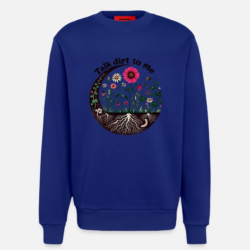 Sprich Dreck mit mir - Sweatshirt - made by SPREAD  - Iconic Blue