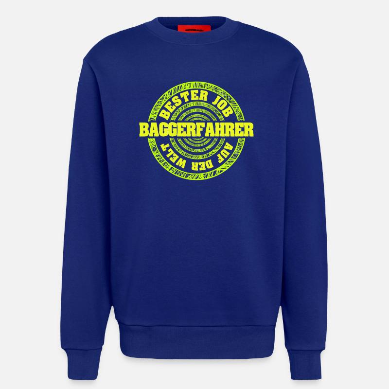Beruf Baggerfahrer - Sweatshirt - made by SPREAD  - Iconic Blue