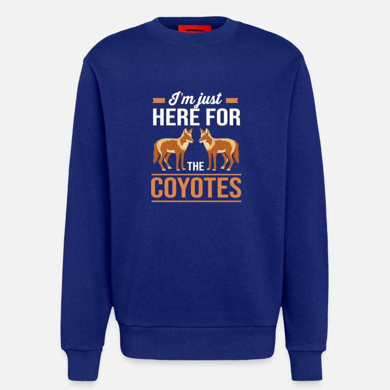 Jagd Jäger Kojote - Sweatshirt - made by SPREAD  - Iconic Blue