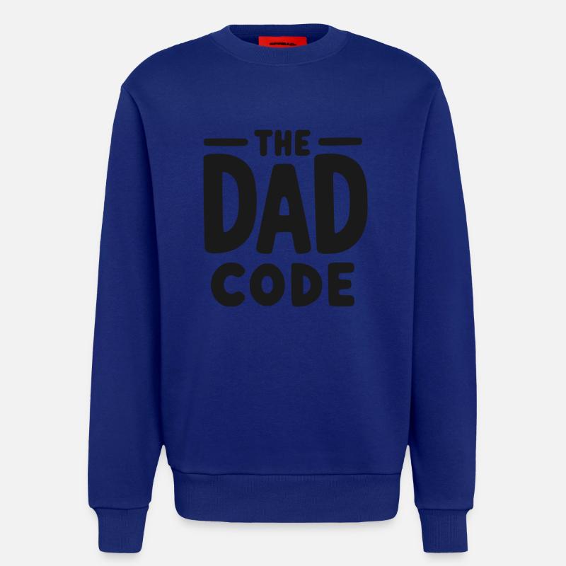 Der Papa-Code - Sweatshirt - made by SPREAD  - Iconic Blue