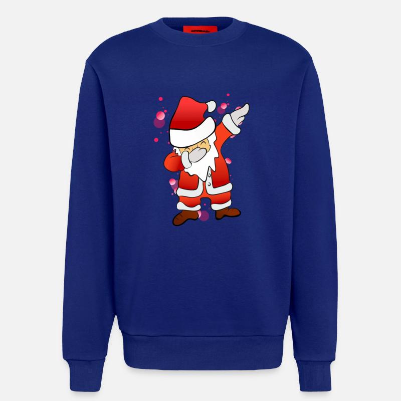 Dabbing Nicholas - Sweatshirt - made by SPREAD  - Iconic Blue