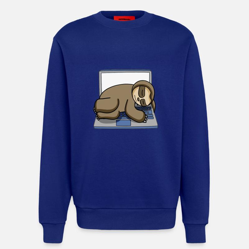 Computer Nerd Programmer Gift - Sweatshirt - made by SPREAD  - Iconic Blue