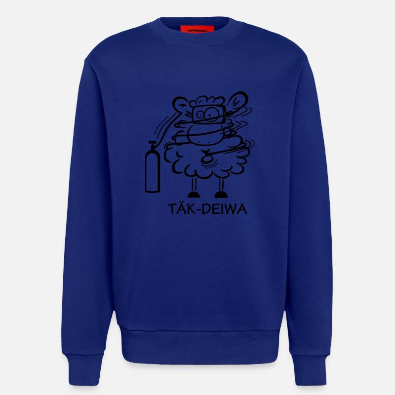 Tek-Diver - Sweatshirt - made by SPREAD  - Iconic Blue