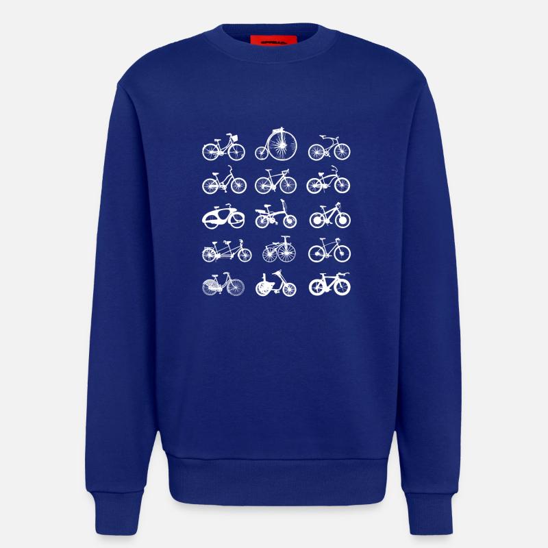 Fahrrad rad räder radl - Sweatshirt - made by SPREAD  - Iconic Blue