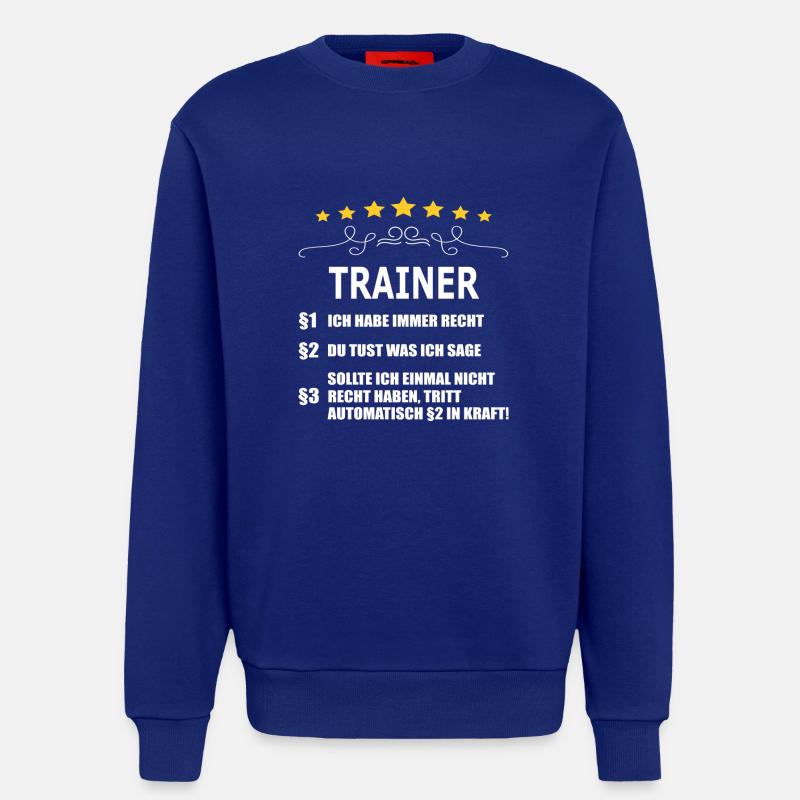 TRAINER - Sweatshirt - made by SPREAD - Iconic Blue