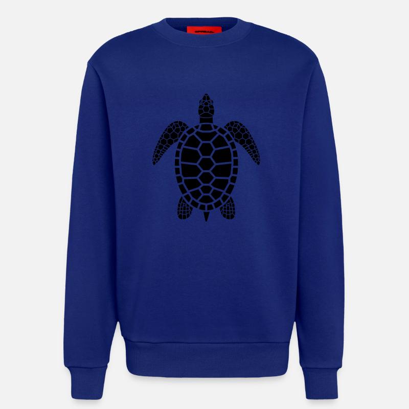 Turtle - Sweatshirt - made by SPREAD  - Iconic Blue