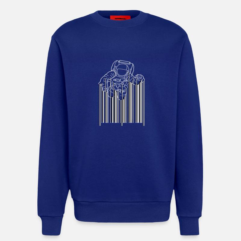 Astrocode Astronaut Space - Sweatshirt - made by SPREAD - Iconic Blue